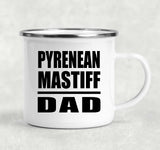 Pyrenean Mastiff Dad - 12oz Camping Mug