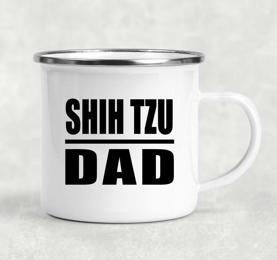 Shih Tzu Dad - 12oz Camping Mug