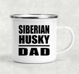 Siberian Husky Dad - 12oz Camping Mug