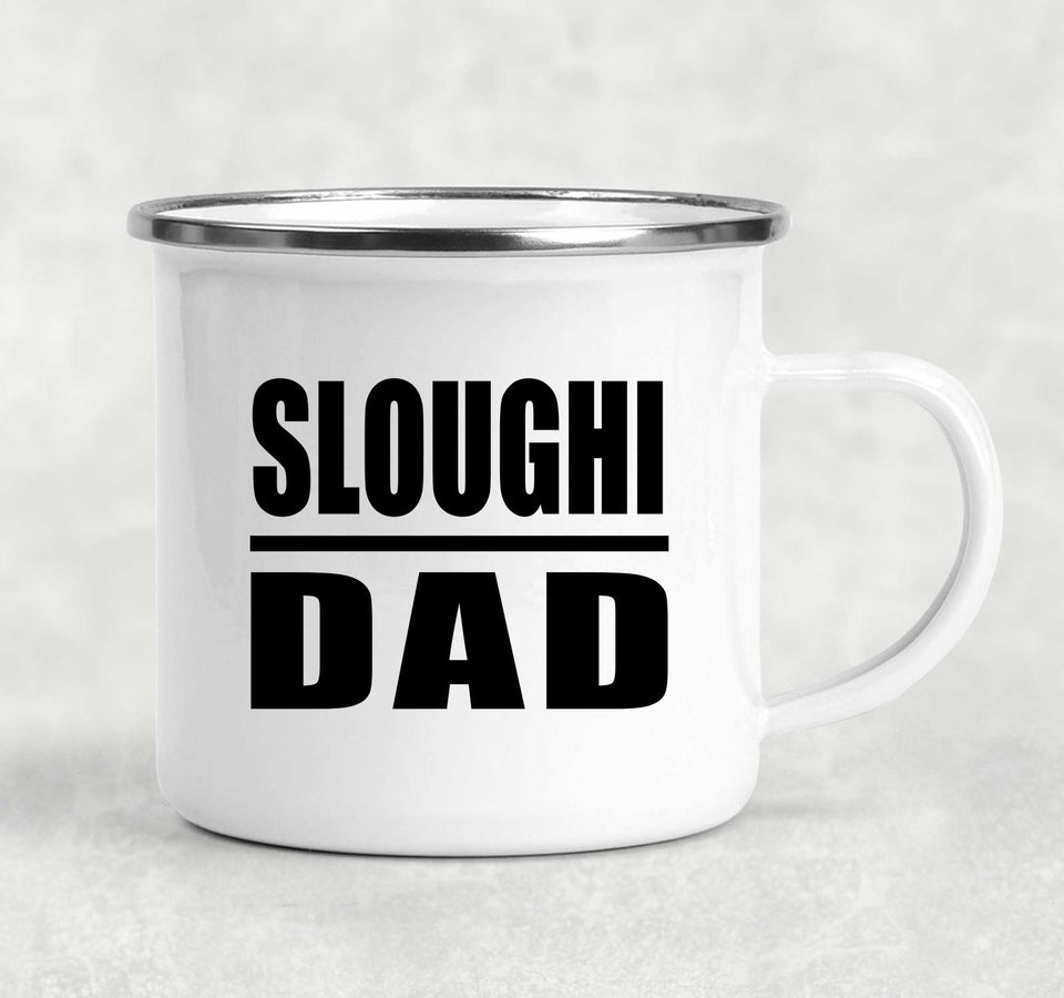 Sloughi Dad - 12oz Camping Mug