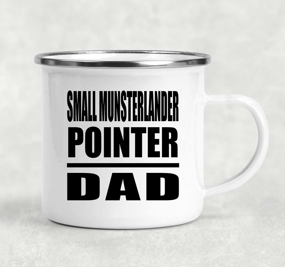 Small Munsterlander Pointer Dad - 12oz Camping Mug