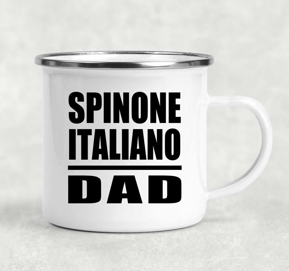 Spinone Italiano Dad - 12oz Camping Mug