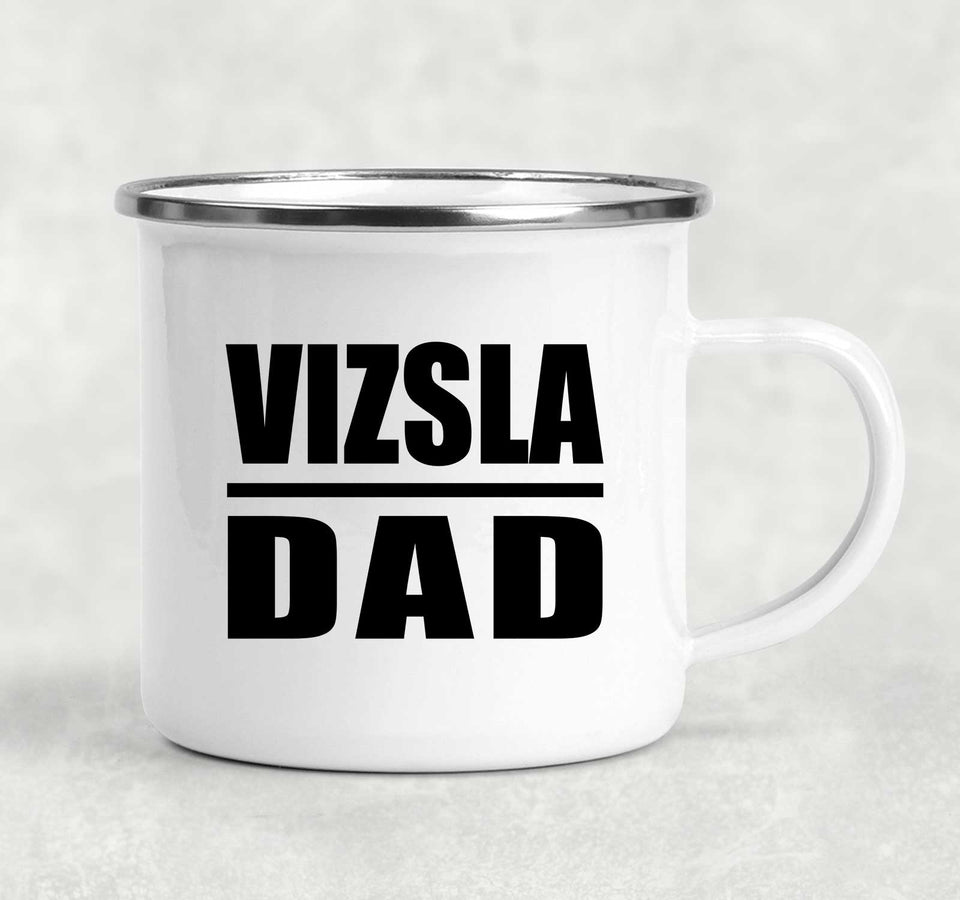 Vizsla Dad - 12oz Camping Mug