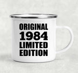 40th Birthday Original 1984 Limited Edition - 12oz Camping Mug