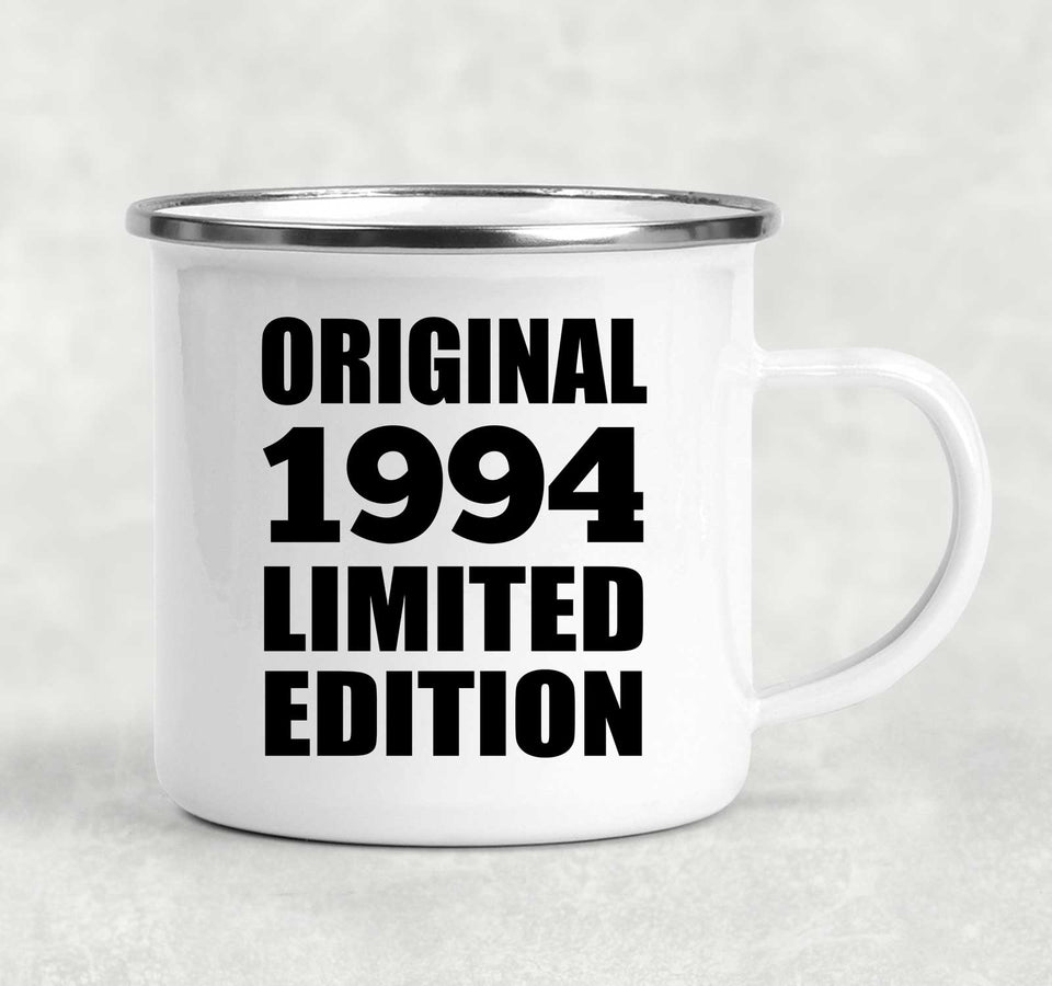 30th Birthday Original 1994 Limited Edition - 12oz Camping Mug