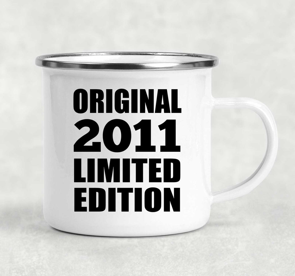 13th Birthday Original 2011 Limited Edition - 12oz Camping Mug