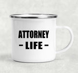 Attorney Life - 12oz Camping Mug