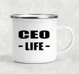 CEO Life - 12oz Camping Mug