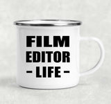 Film Editor Life - 12oz Camping Mug
