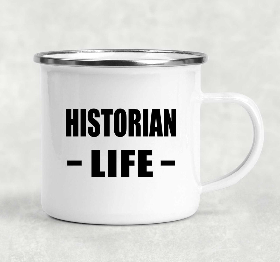 Historian Life - 12oz Camping Mug