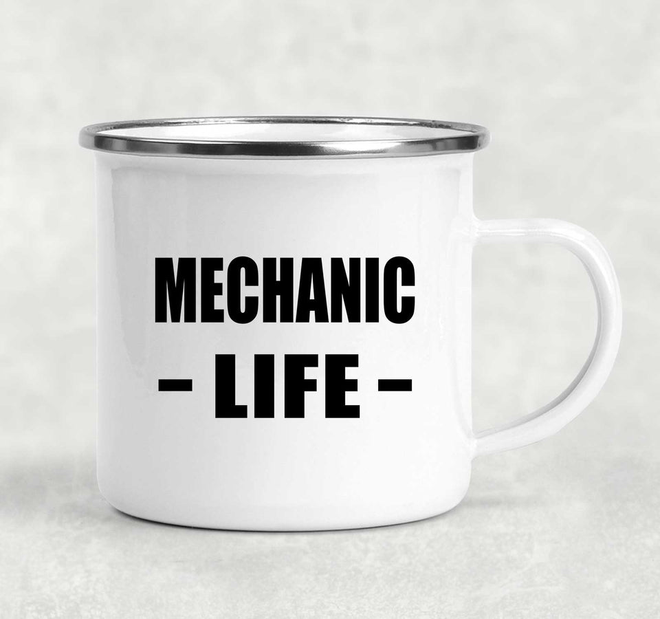 Mechanic Life - 12oz Camping Mug