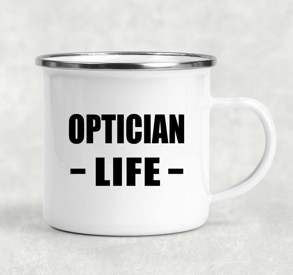 Optician Life - 12oz Camping Mug