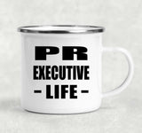 PR Executive Life - 12oz Camping Mug