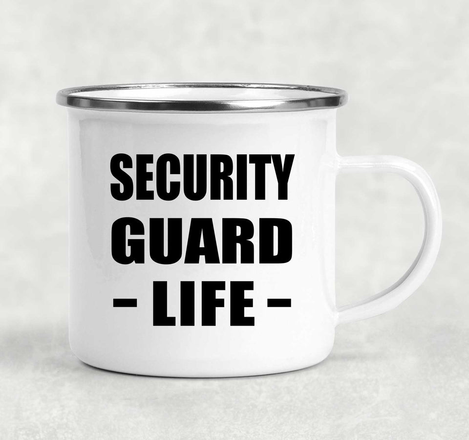 Security Guard Life - 12oz Camping Mug