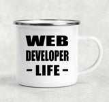 Web Developer Life - 12oz Camping Mug