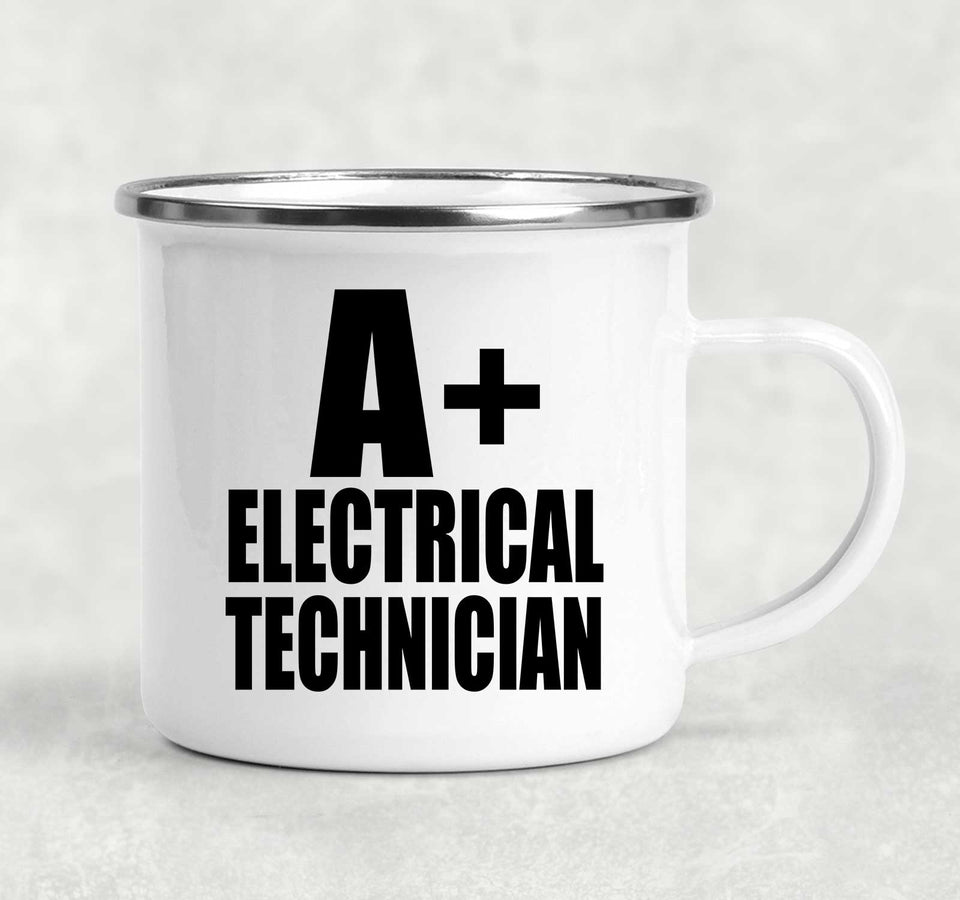 A+ Electrical Technician - 12oz Camping Mug