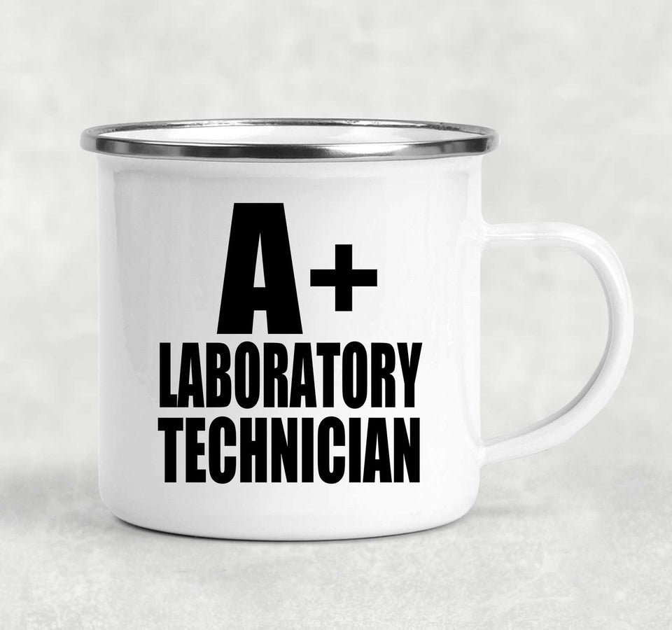 A+ Laboratory Technician - 12oz Camping Mug