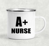 A+ Nurse - 12oz Camping Mug