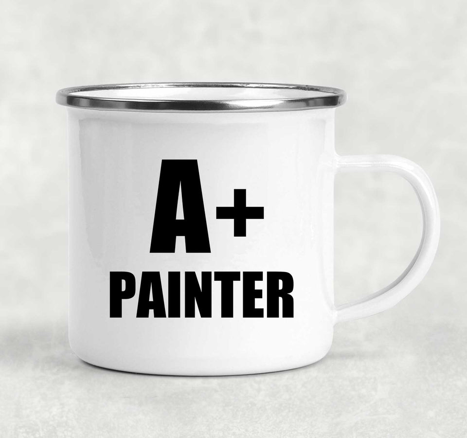 A+ Painter - 12oz Camping Mug