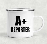 A+ Reporter - 12oz Camping Mug