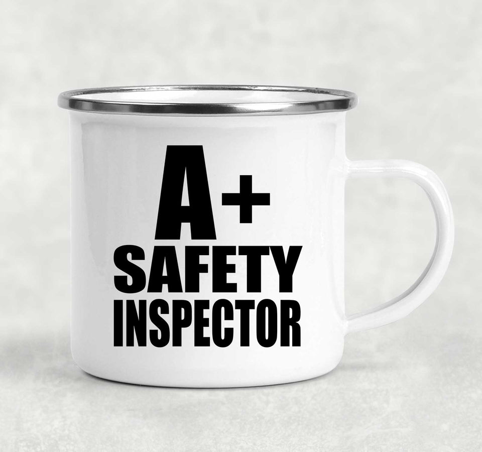 A+ Safety Inspector - 12oz Camping Mug