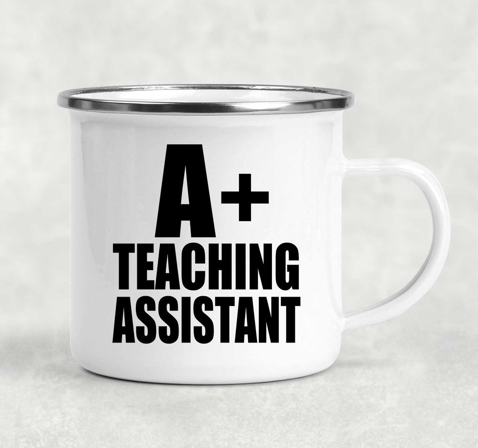 A+ Teaching Assistant - 12oz Camping Mug