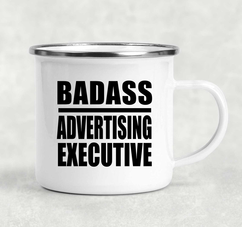 Badass Advertising Executive - 12oz Camping Mug