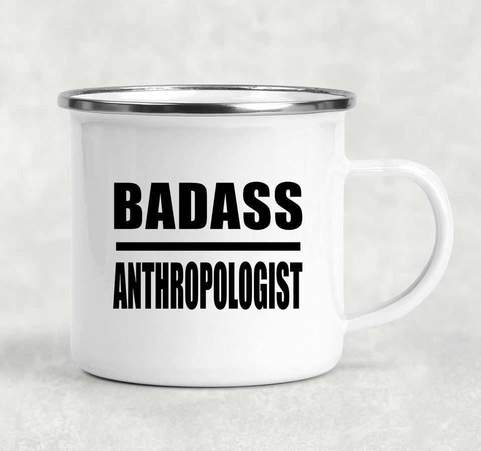 Badass Anthropologist - 12oz Camping Mug