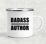 Badass Author - 12oz Camping Mug