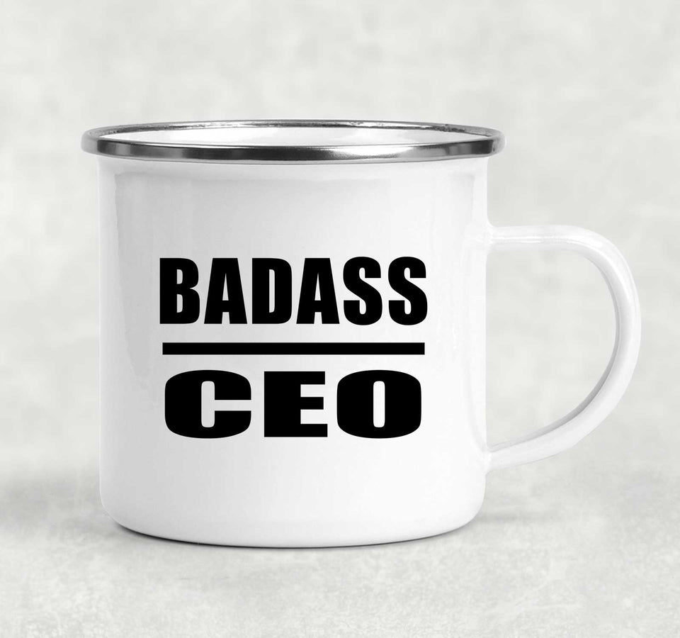 Badass CEO - 12oz Camping Mug