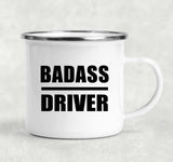 Badass Driver - 12oz Camping Mug