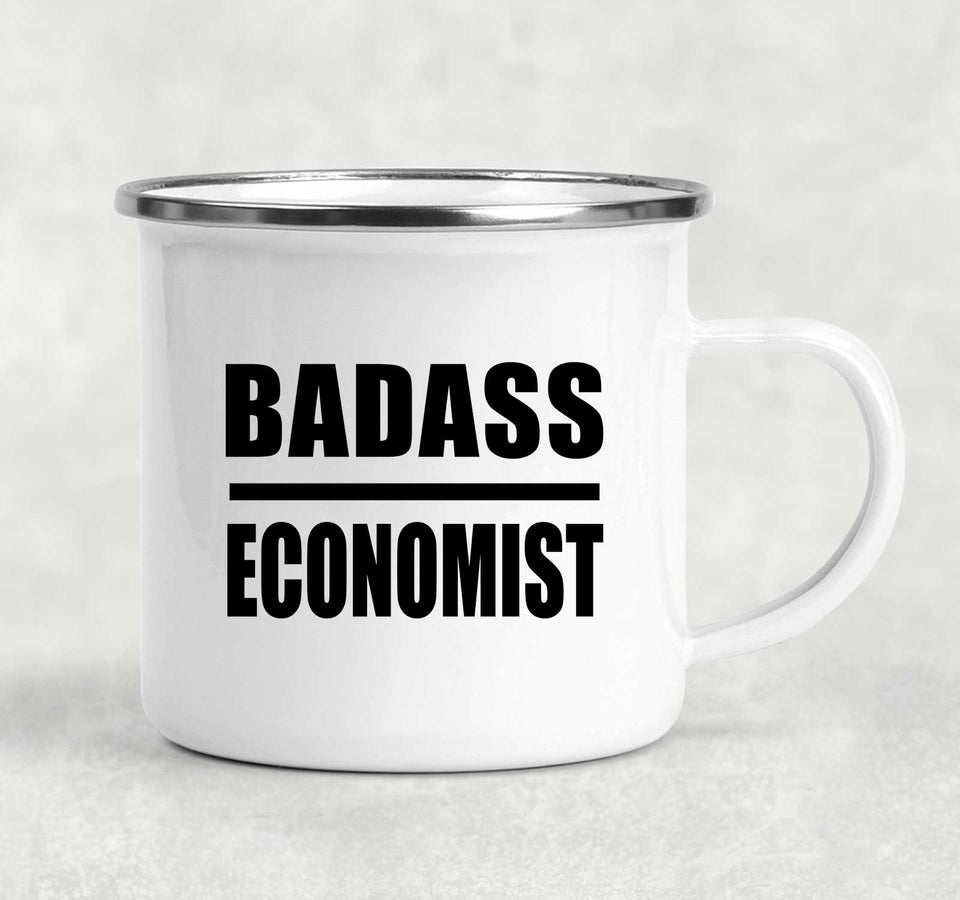 Badass Economist - 12oz Camping Mug