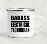 Badass Electrical Technician - 12oz Camping Mug