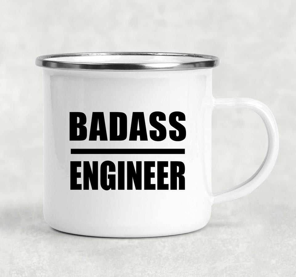Badass Engineer - 12oz Camping Mug
