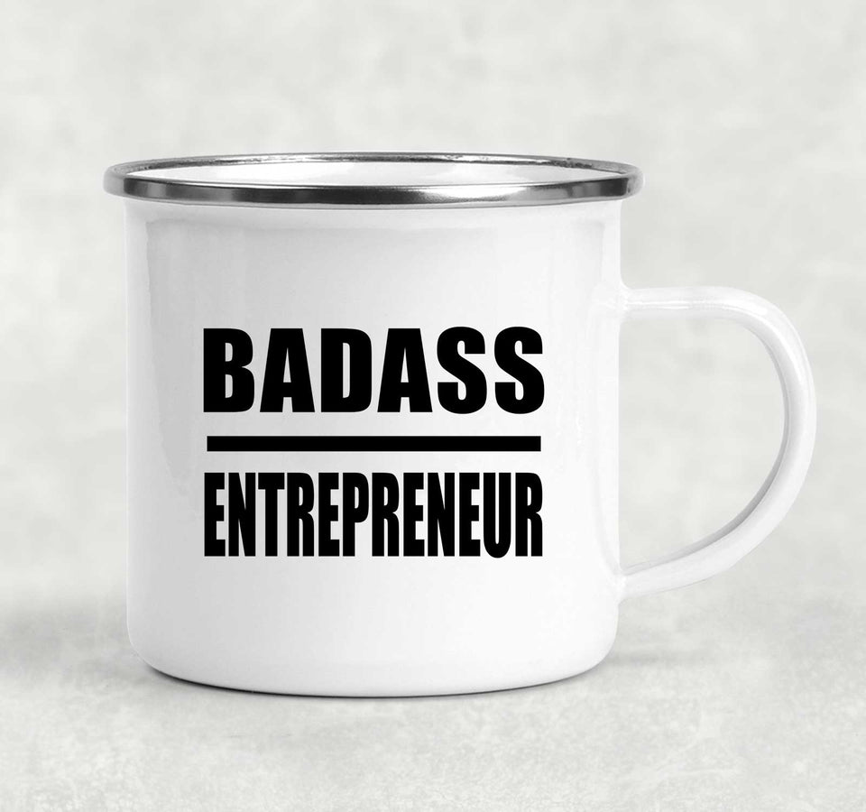 Badass Entrepreneur - 12oz Camping Mug