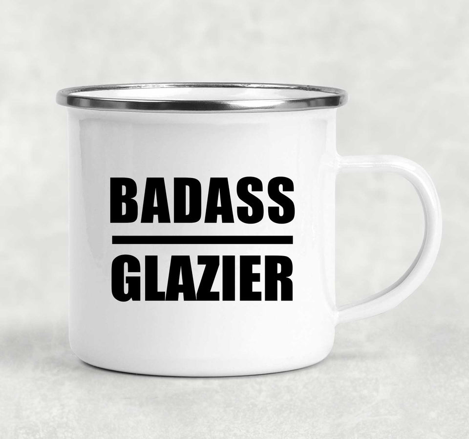 Badass Glazier - 12oz Camping Mug