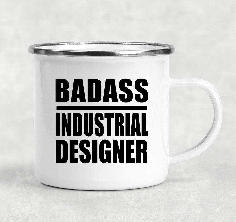 Badass Industrial Designer - 12oz Camping Mug