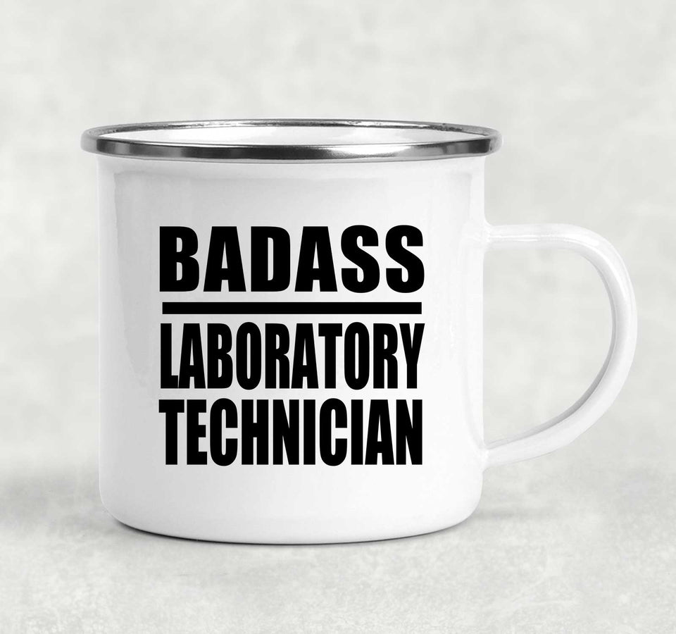 Badass Laboratory Technician - 12oz Camping Mug