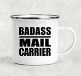 Badass Mail Carrier - 12oz Camping Mug