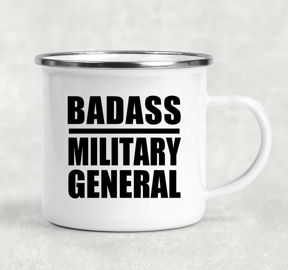 Badass Military General - 12oz Camping Mug