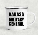 Badass Military General - 12oz Camping Mug