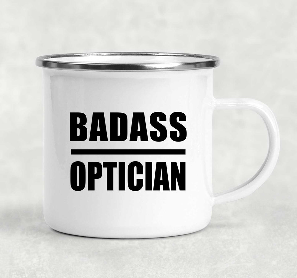 Badass Optician - 12oz Camping Mug