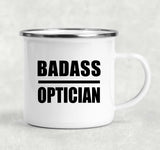 Badass Optician - 12oz Camping Mug