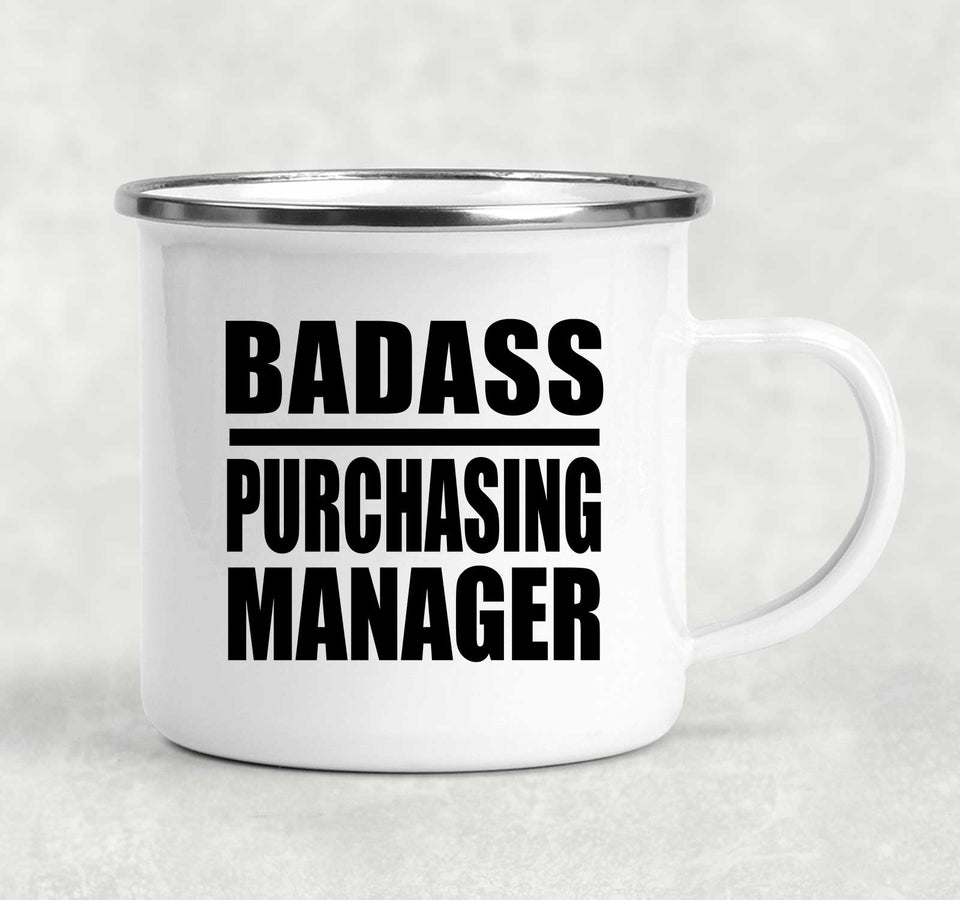 Badass Purchasing Manager - 12oz Camping Mug