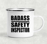 Badass Safety Inspector - 12oz Camping Mug