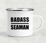 Badass Seaman - 12oz Camping Mug