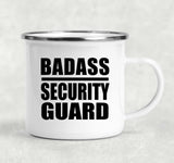 Badass Security Guard - 12oz Camping Mug