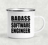 Badass Software Engineer - 12oz Camping Mug