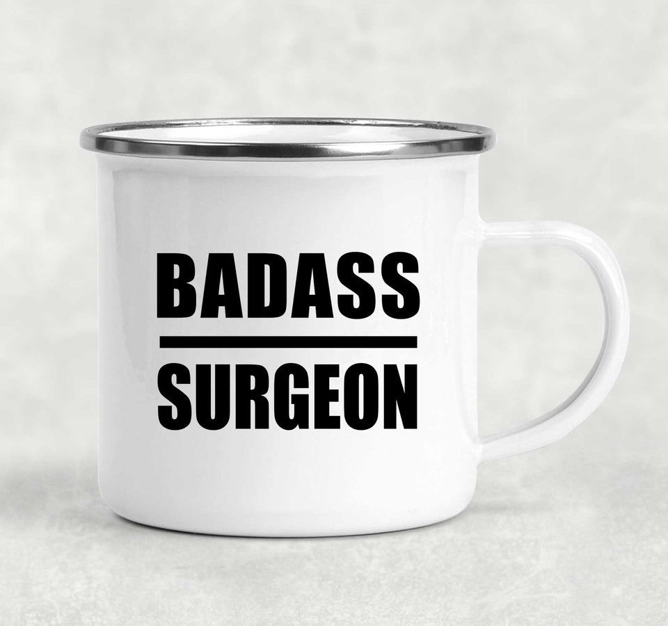 Badass Surgeon - 12oz Camping Mug