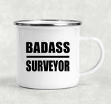 Badass Surveyor - 12oz Camping Mug